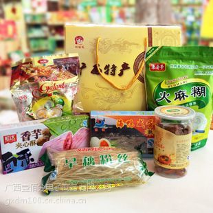 年貨禮包廣西特產廣西壯姑娘特產禮包地方特色食品土特產禮包